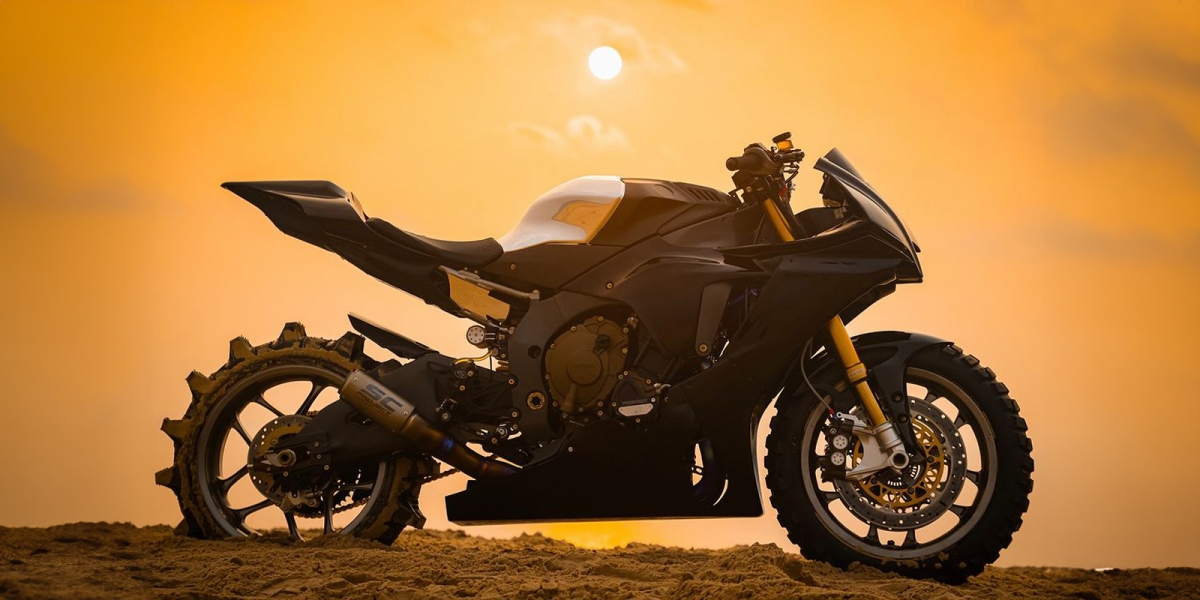 不殺彎改飆沙? Yamaha YZF-R1 變身沙漠馳騁英雄!