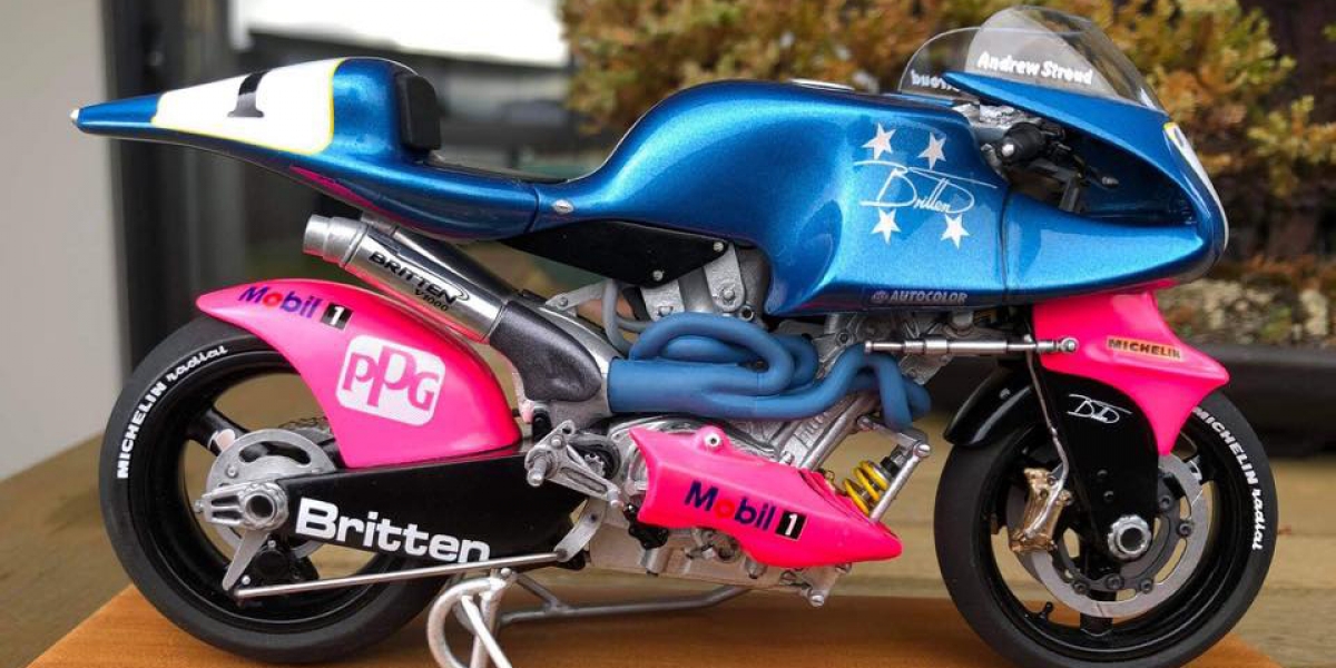 BRITTEN V1000 1:12模型車,2021年復刻發售!