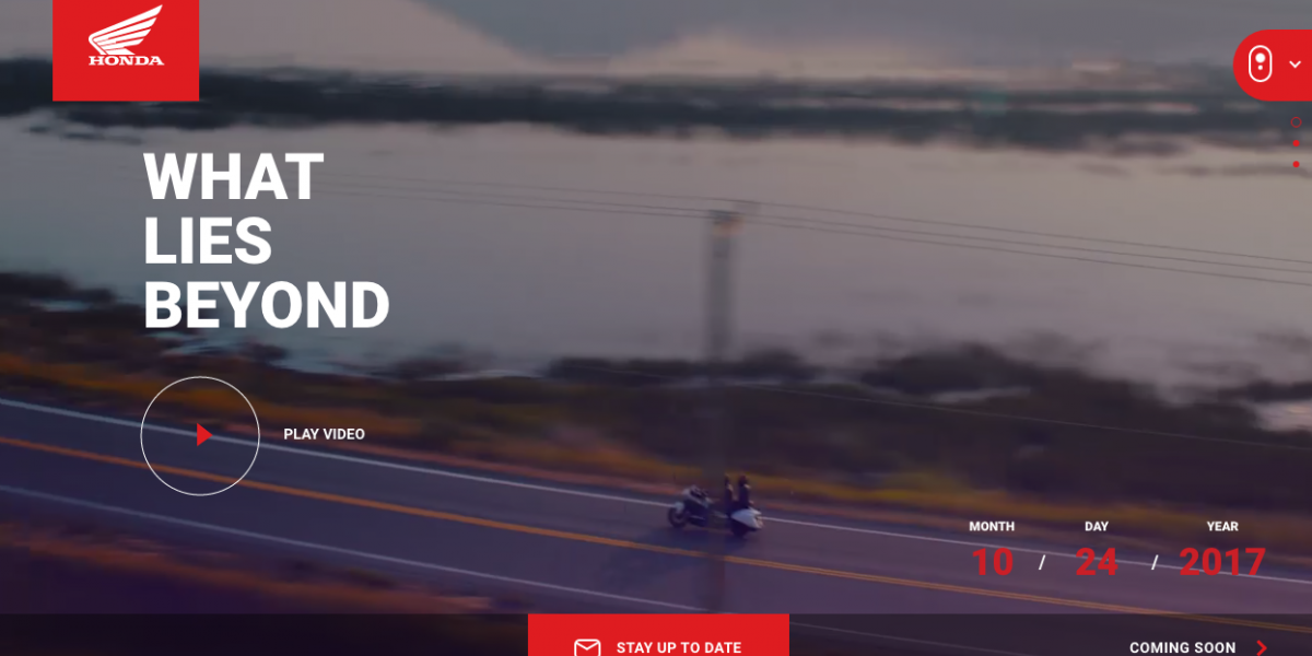 Honda全新影片Discover What Lies Beyond,為Goldwing暖身?