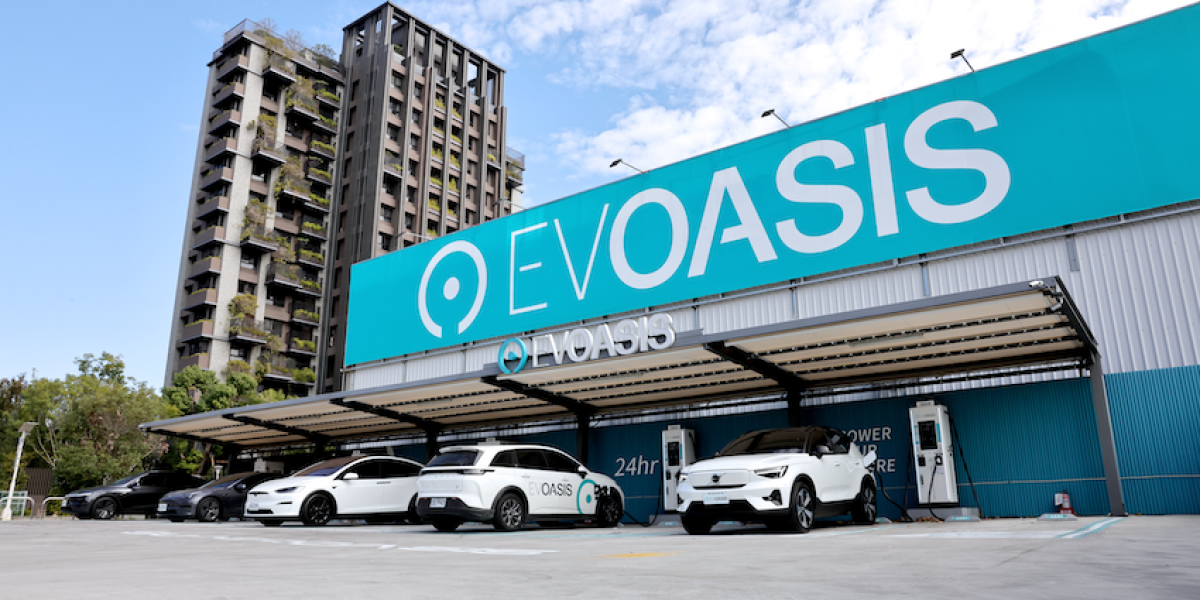 EVOASIS快充版圖持續擴大　6月多座超級綠洲上線、最高25%充電金回饋迎端午車潮