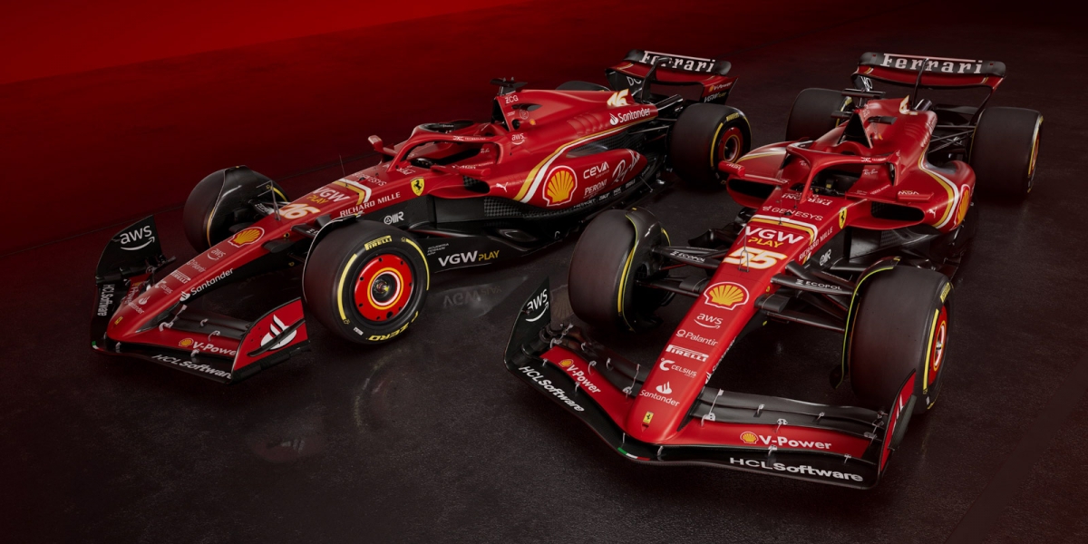 Scuderia Ferrari車隊 全新Ferrari SF-24賽車耀眼登場