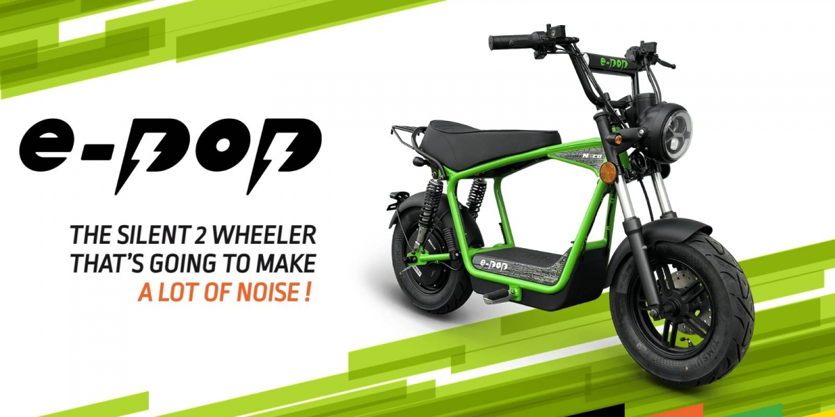Neco E-Pop:1200W馬達、1.6匹馬力、45公里極速、60公里續航,致敬Honda Ruckus的電動速克達!