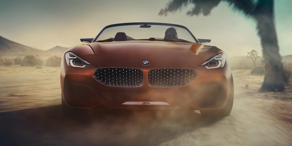 圓石灘車展,BMW Z4 Concept 保留經典耀眼登場