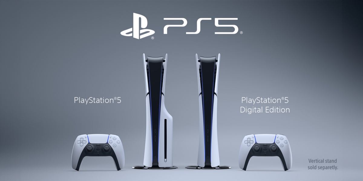 SONY PS5 Slim:體積縮減30%、重量減少18/24%,數位版14,480元、光碟版17,580元,12 月 20 日台灣發售!
