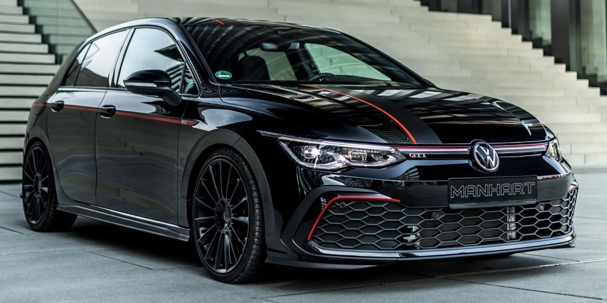 這台Golf GTI MK8內裝還有星空頂!MANHART發表Golf GTI 290套件