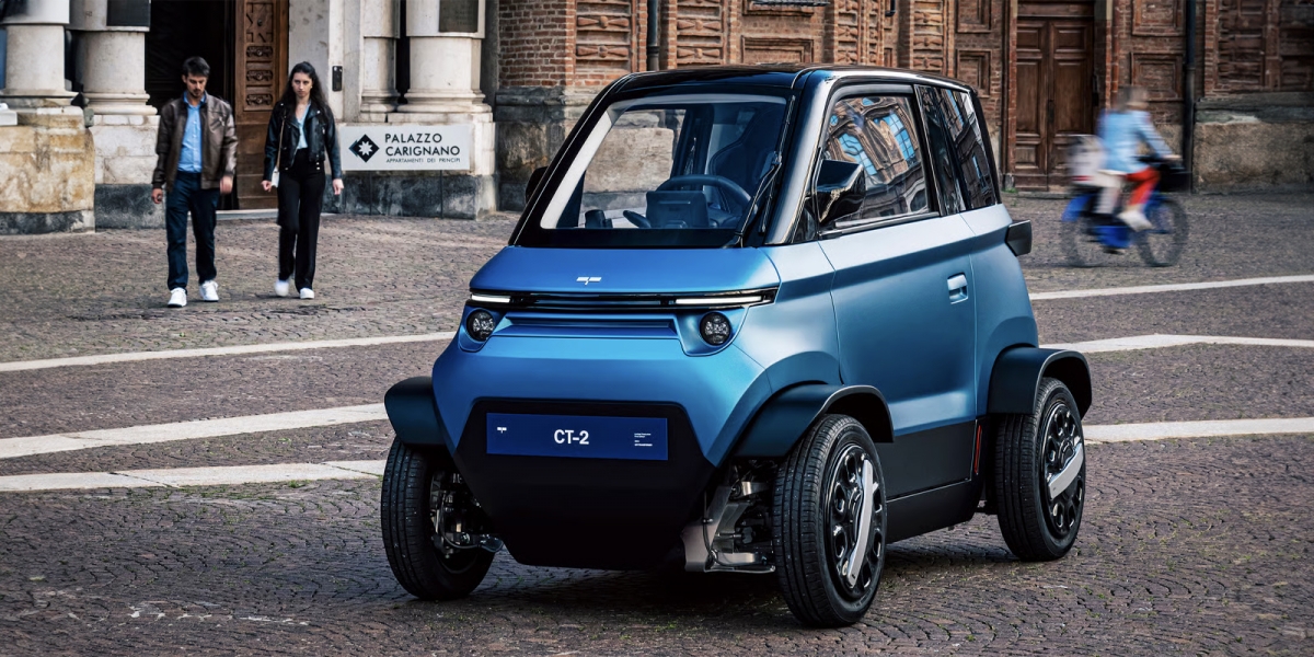 「迷你城市變形金剛」CT-2:一秒變身的四輪微型電動車,讓你在城市中自由穿梭