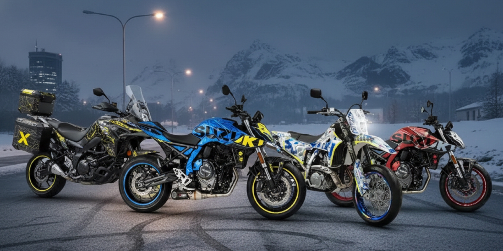 蠍子管與復古炫彩塗裝上身！Suzuki 奧地利推出 GSX-8S 與 DR-Z4 SM 限量特仕版