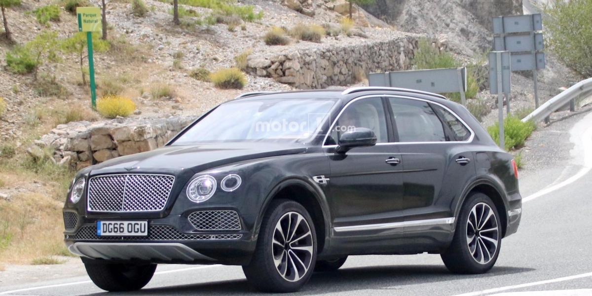 奢華油電首次捕獲!Bentley Bentayga PHEV現身!