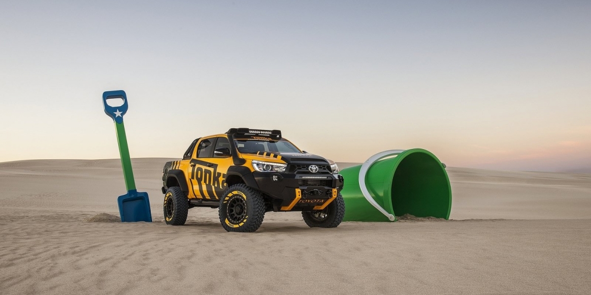 兒童節 Toyota HiLux Tonka Concept 把玩具車變大了!
