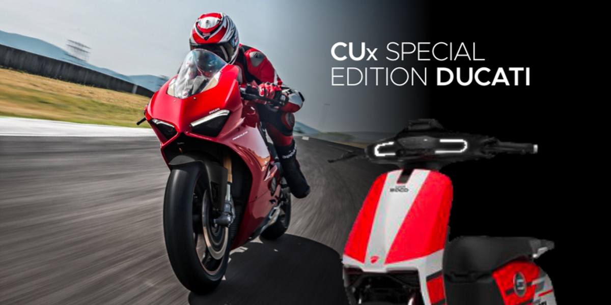 Ducati電動車?SuperSoco CUx Special Edition Ducati