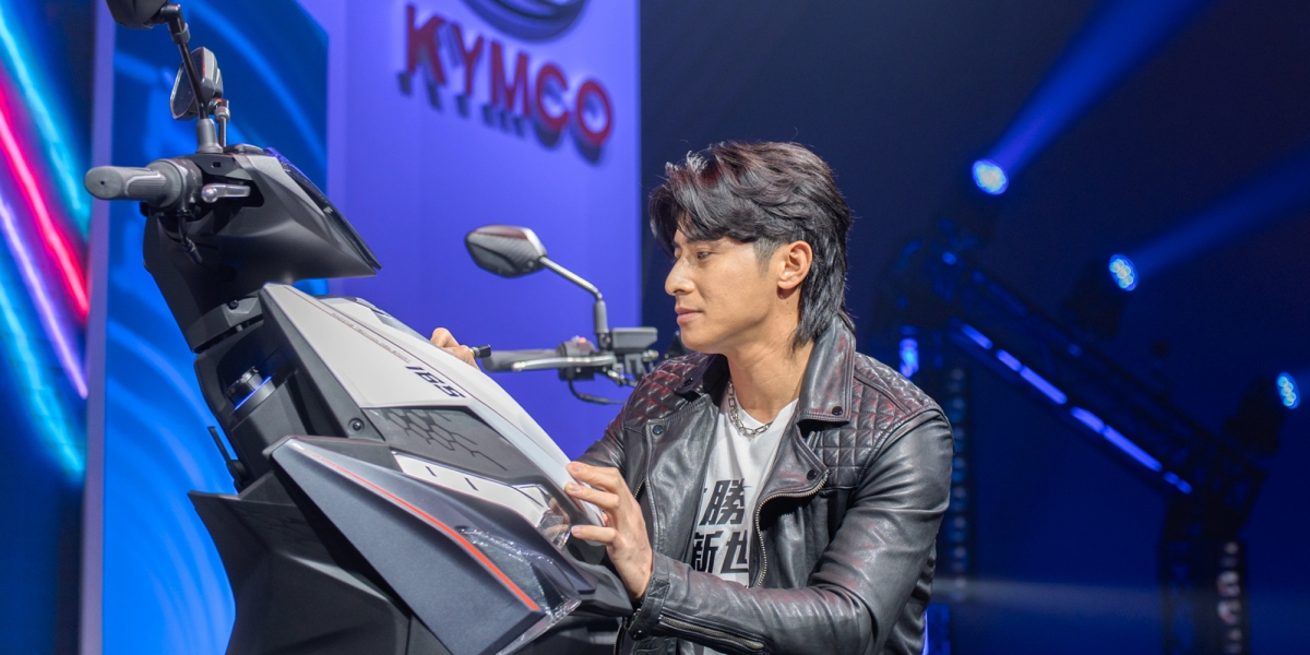 起步孤輪無懼挑戰!「最強聯名」KYMCO RTS R 165攜手『台灣隊長 陳傑憲』搶攻年輕市場