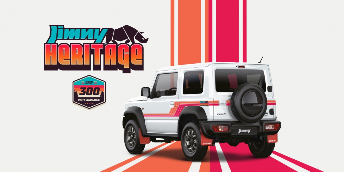 限量300台復古風特仕車 Suzuki Jimny Heritage 澳洲發表