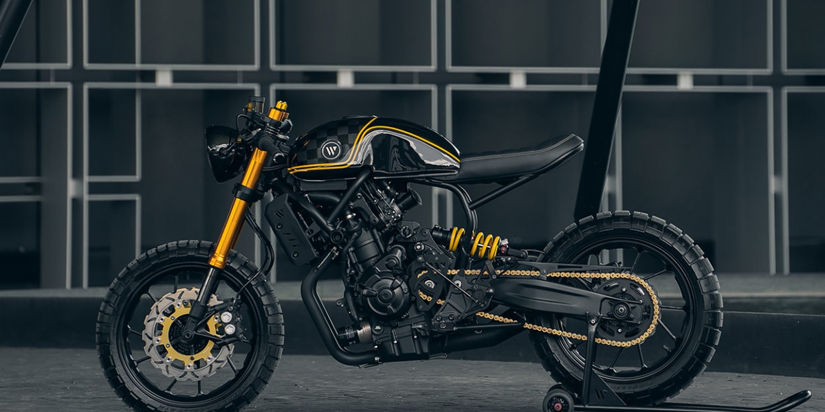 雖然是新人,但這看起來還不錯對吧!YAMAHA MT-07來自比利時的咖啡教科書。By Wayders