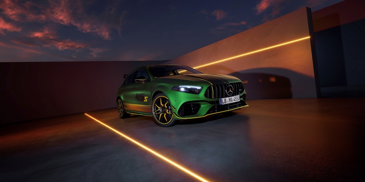 台灣賓士推出EQE 350+全新動力 同步發表AMG A 45 S Limited Edition 致敬綠色地獄傳奇