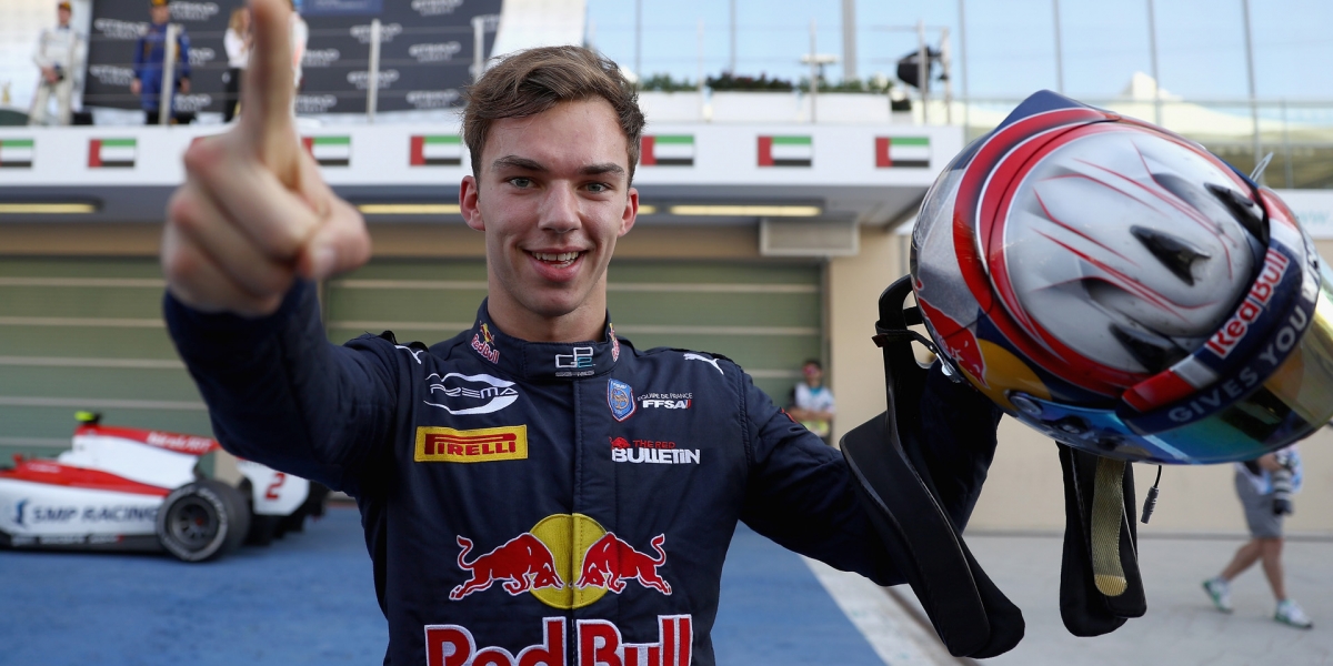 小屁孩車隊成立!Pierre Gasly正式加入Red Bull!