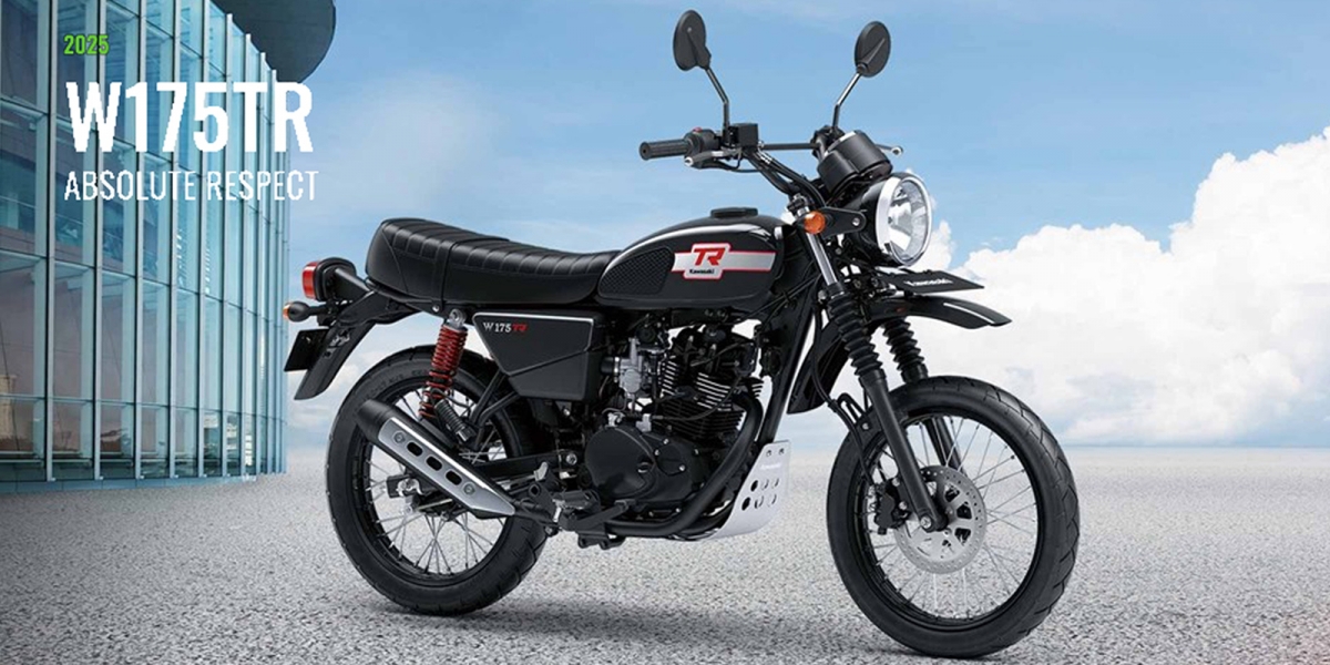 致敬經典卻略顯尷尬?Kawasaki W175TR 2025 年式發表
