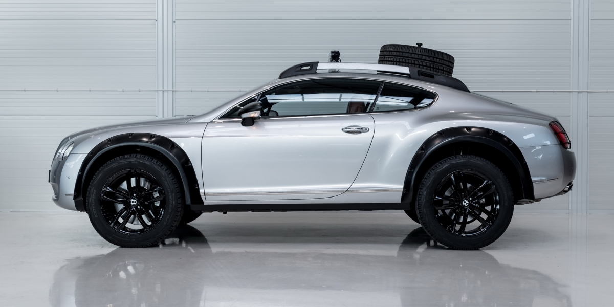 有錢就任性,Bentley Continental GT變身越野車