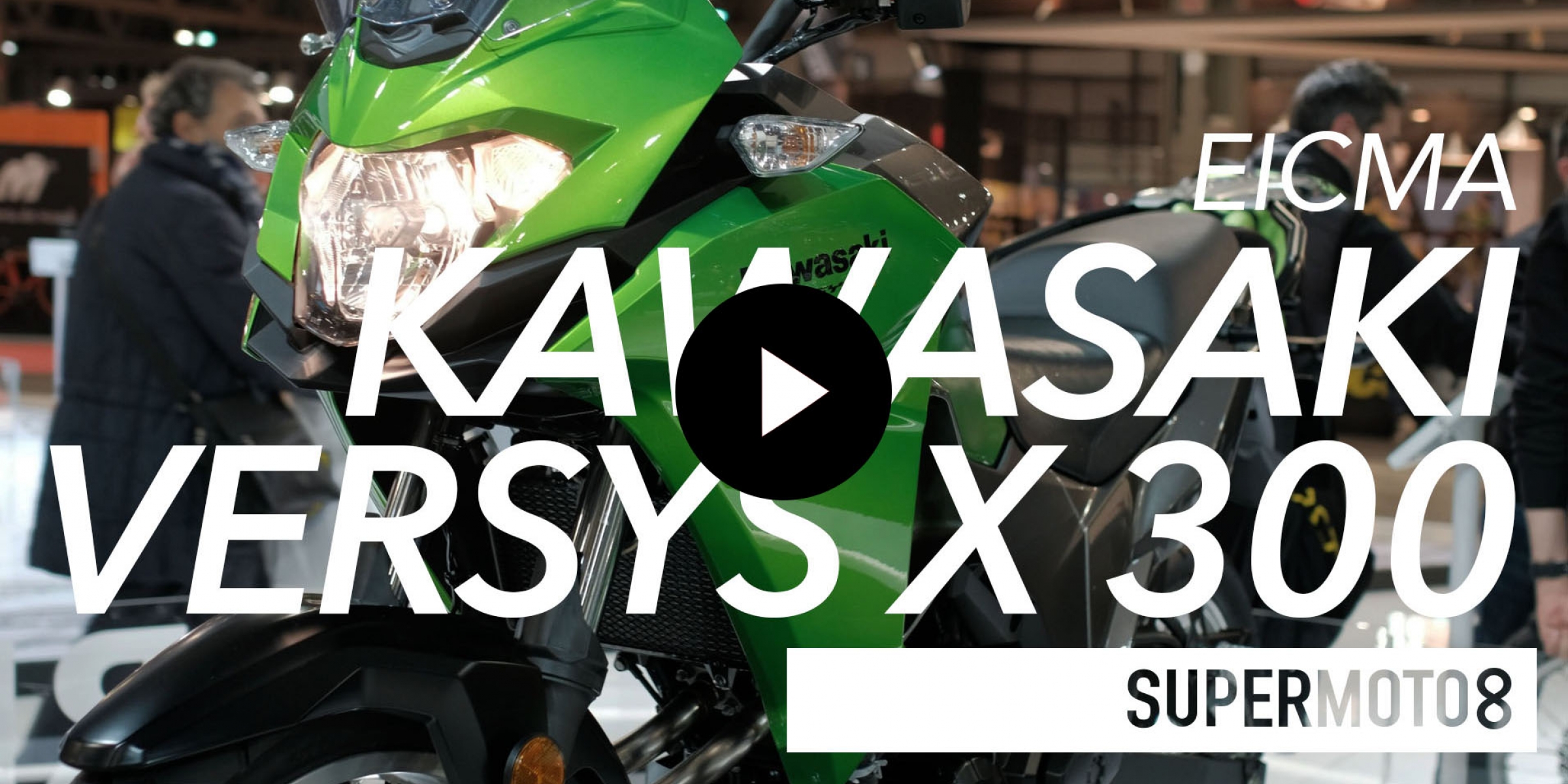 2017 KAWASAKI VERSYS X 300 米蘭車展實拍