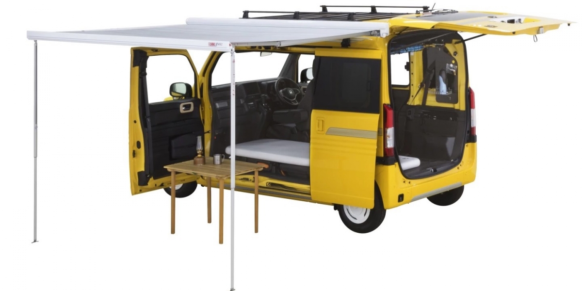 單身狗的專屬空間!Honda N-Van微型單人露營車讓你孤獨ㄧ生!