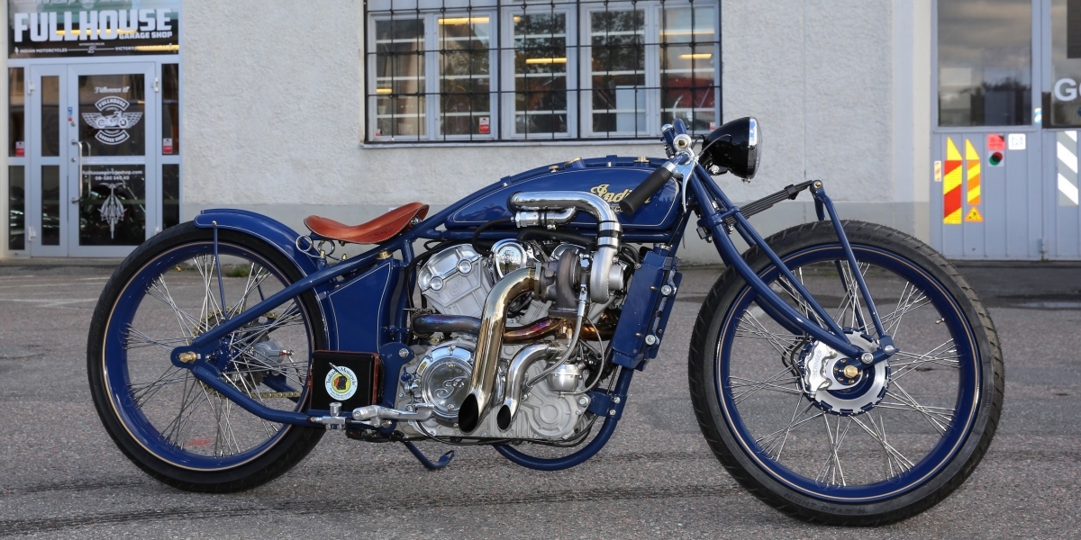 阿公的車都比你猛!200 hp的渦輪INDIAN Super Scout