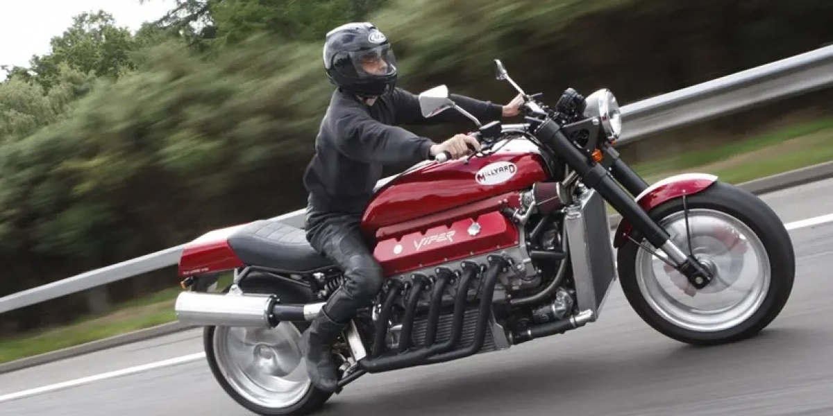 Millyard Viper V10 將拍賣：8000cc、500hp，極速可以跑到331km/h的瘋狂二輪作品