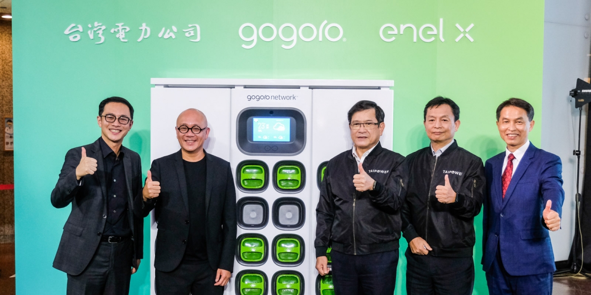 Go Station都是預備電能 可供北市運轉43分鐘!Gogoro攜手台電、義電Enel X把電力賣回台電