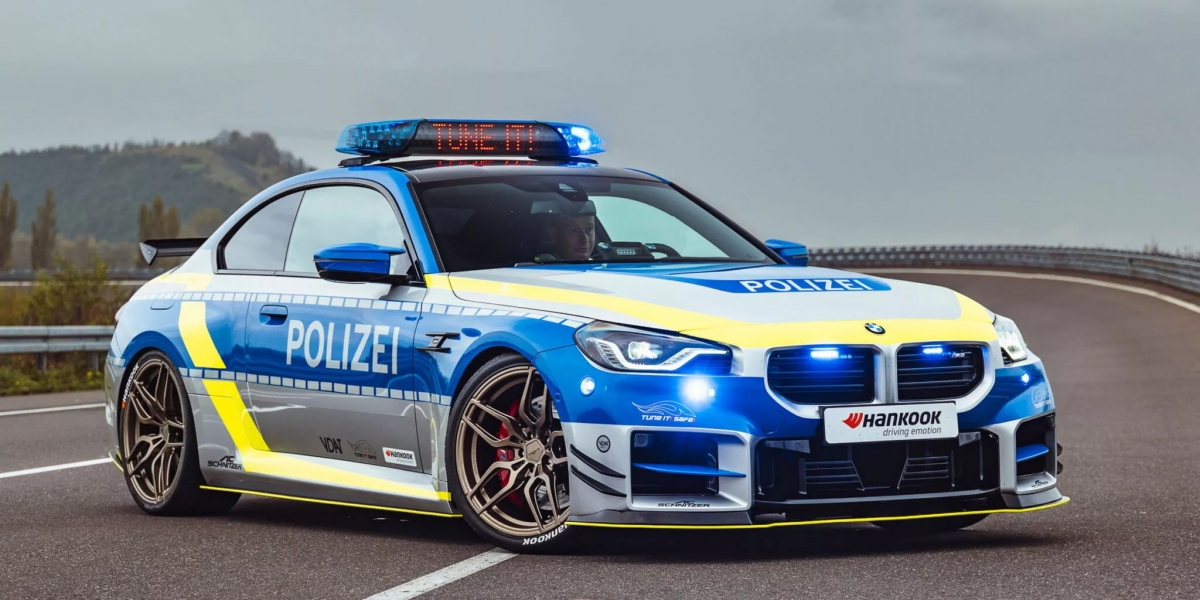 宣傳安全、合法改裝,AC Schnitzer改裝BMW M2德國警車式樣作品