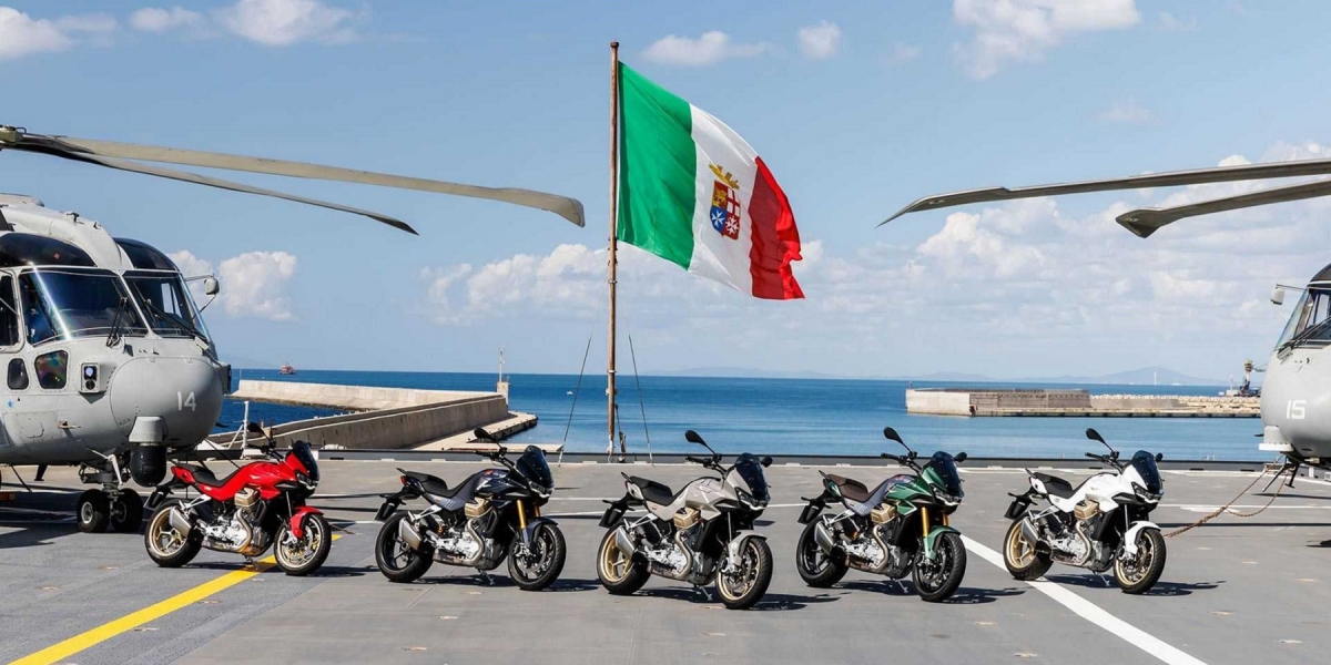 跨界合作玩到軍事領域!Moto Guzzi推出全球限量車款V100 Mandello Aviazione Navale