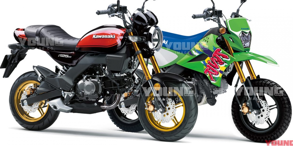 KAWASAKI參戰Fun Bike市場?日媒製作Z125RS&KSR125預覽圖!