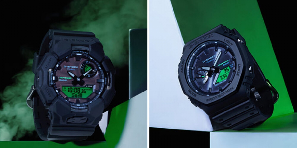 特戰部隊夜視裝備上身！G-SHOCK 推出「黑綠戰術」全新系列，5大經典錶款硬派集結！