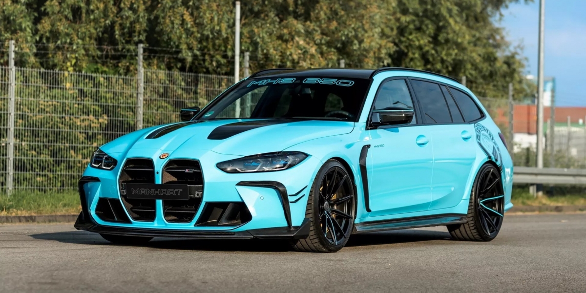 BMW M3 Touring升級650匹 碳纖維套件全上身超猛爆