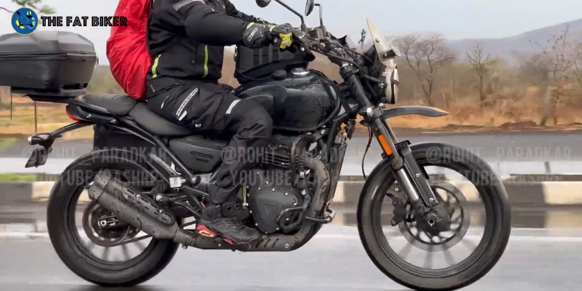 TRIUMPH Scrambler 400上市在即?印度街頭測試影片曝光!