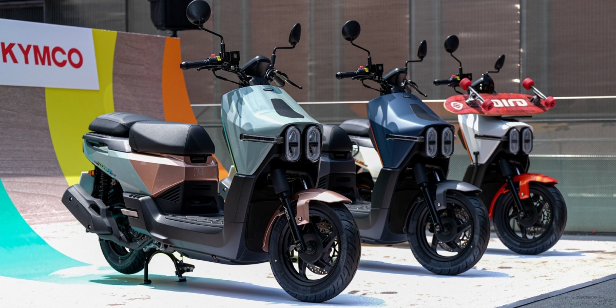 橢圓雙燈、雙排量版本、玩樂多功能!KYMCO DOLLAR 跨界速克達發表,MANY MACARON特仕版、168哩多惠資費同步登場