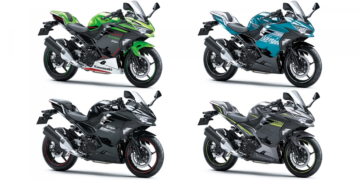 KAWASAKI Ninja 400 2021新色登場!KRT塗裝、湖水藍搶眼亮相
