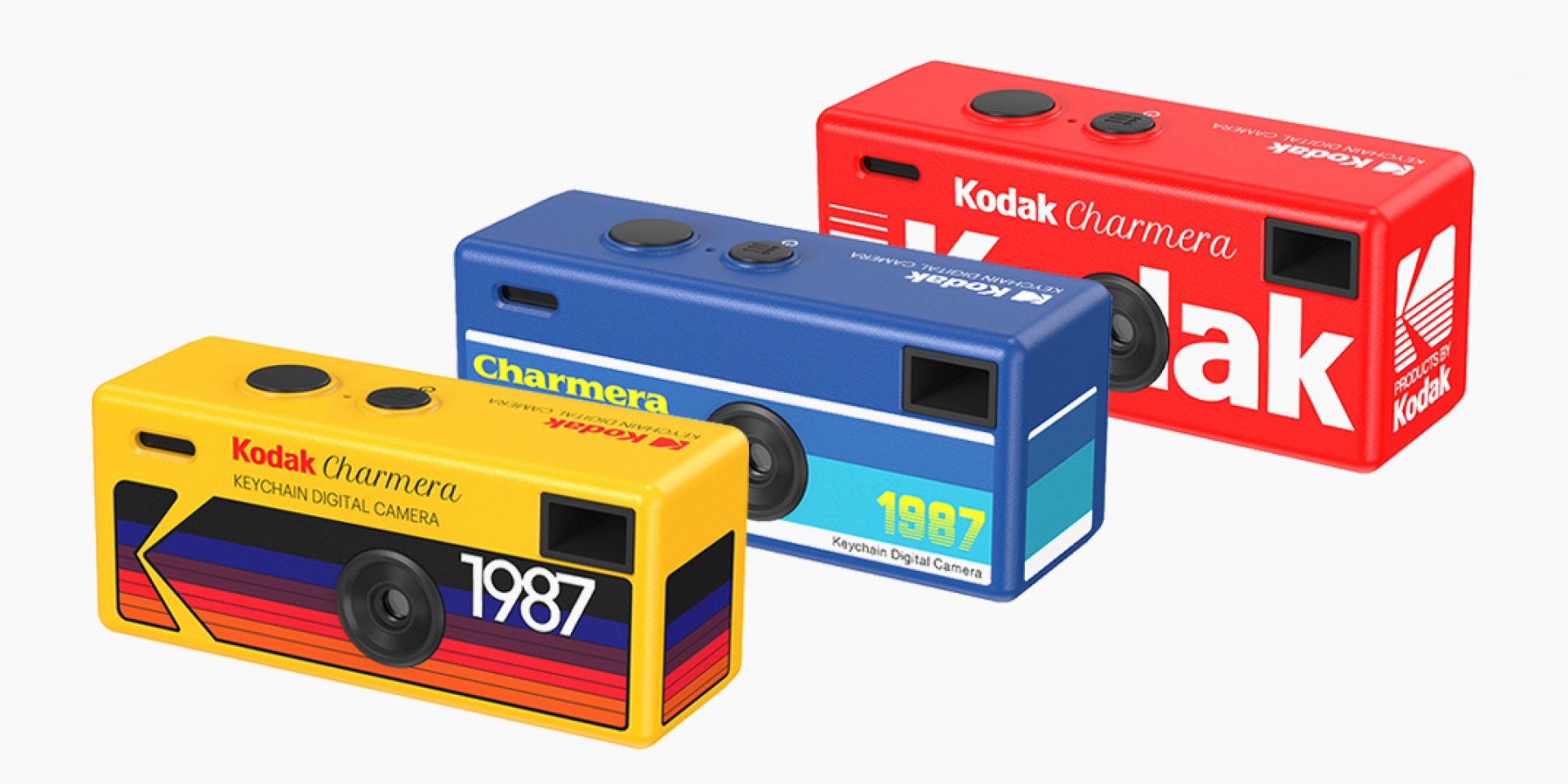 拍立得之後的新玩具？Kodak 推出盲盒鑰匙圈相機，復古濾鏡直接上癮