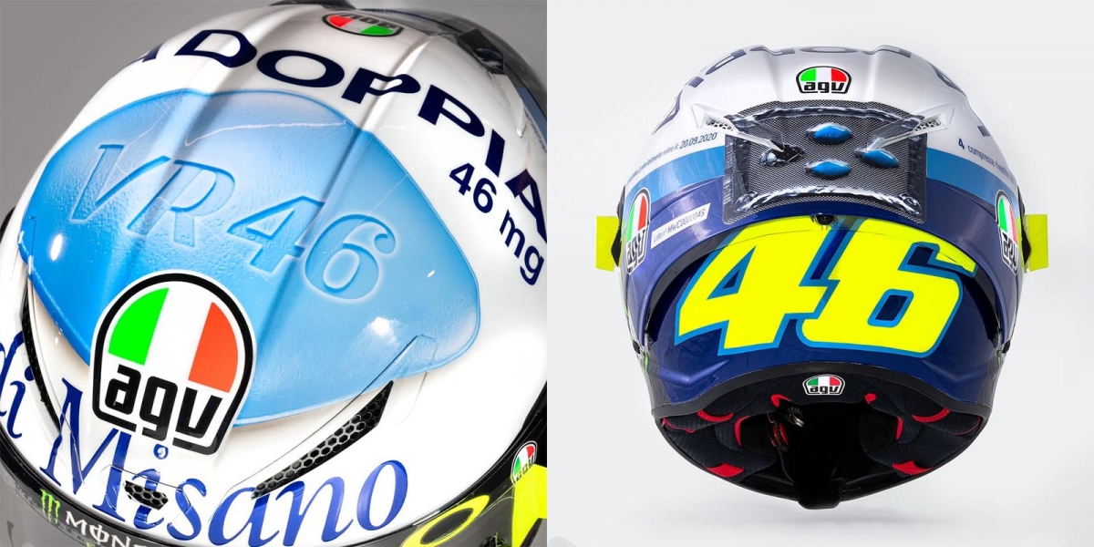 今晚,我想來點厲害的!Valentino Rossi 2020威而鋼彩繪安全帽 市售確定