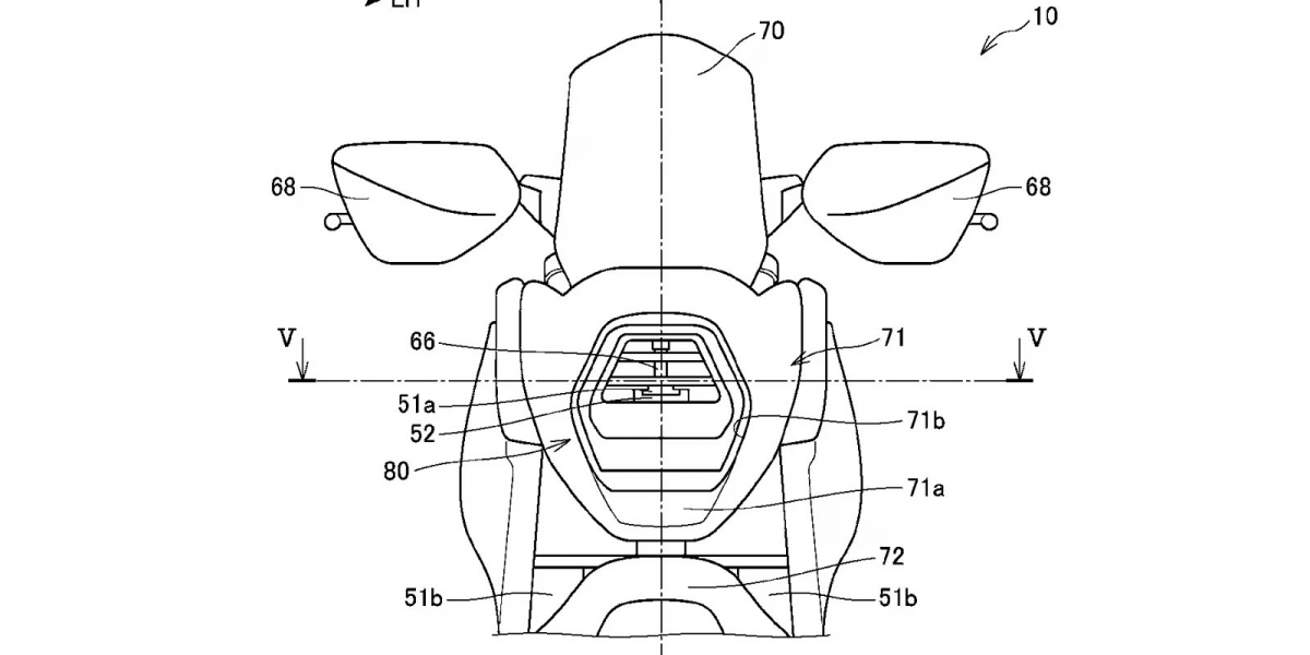車頭開大洞? Honda 電動車奇特大燈設計專利曝光
