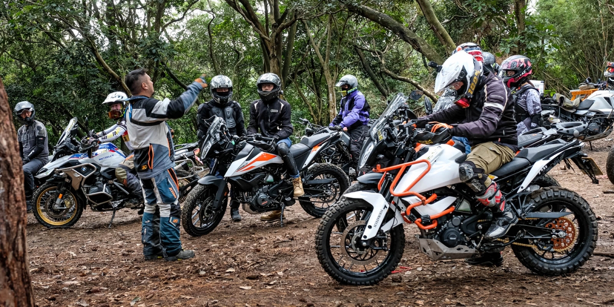 ADV也能玩越野。KTM MSF越野體驗課程,林道玩得開心又放心!