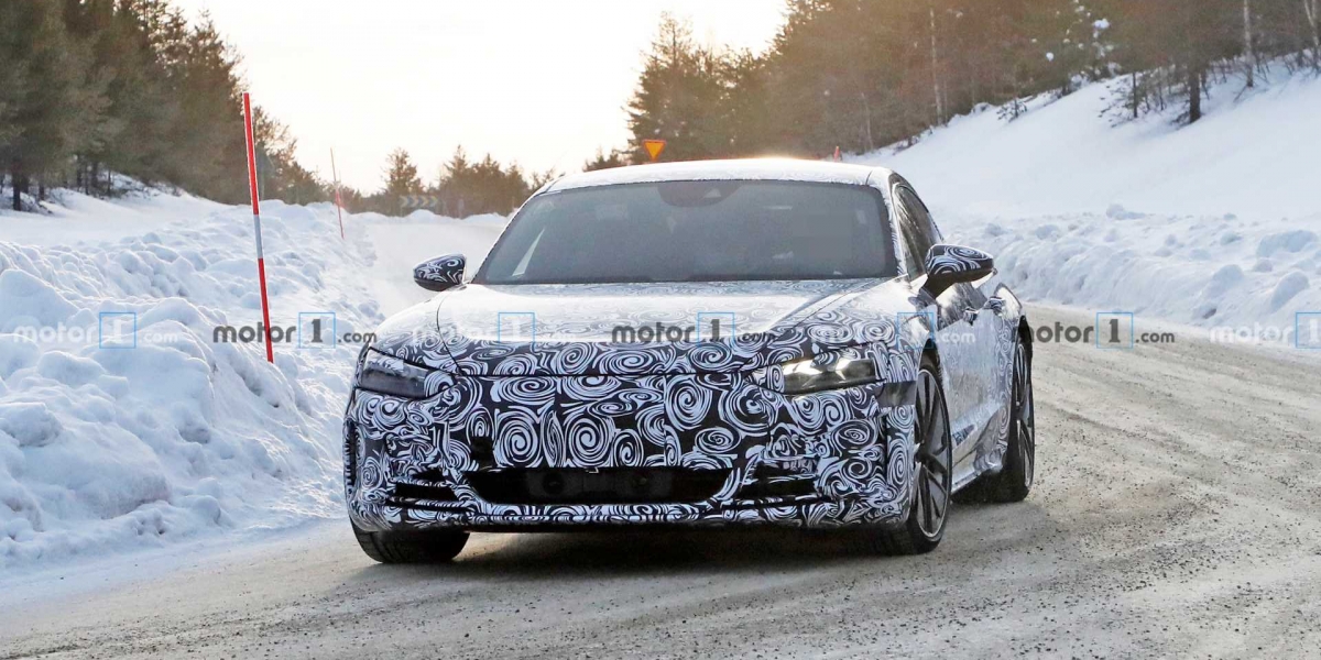 Model S要小心了!Audi e-Tron GT間諜照首次捕捉!