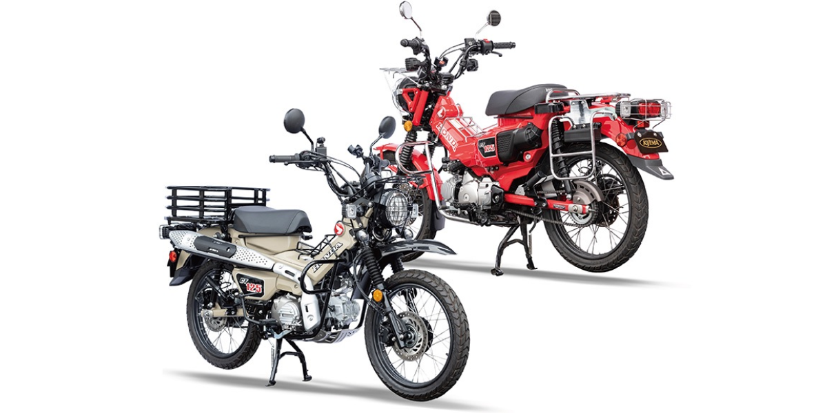提升越野表現與載物能力!Kijima推出多種Honda CT 125 Hunter Cub改裝配件