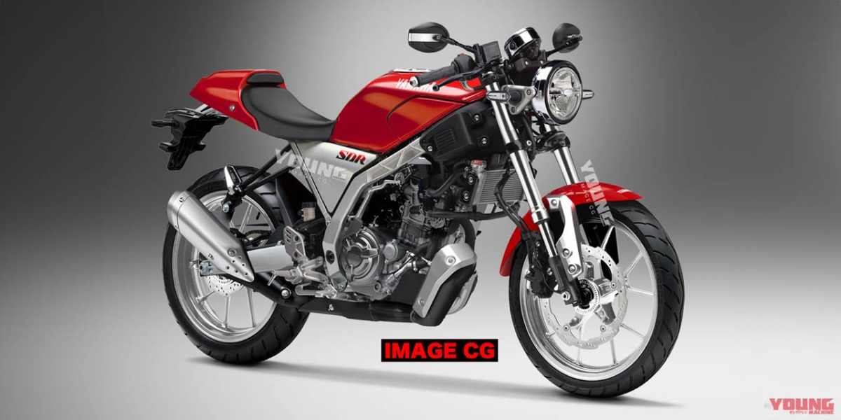 SDR200復活?日媒製作YAMAHA 200c.c.水冷單缸引擎的新車預告圖!