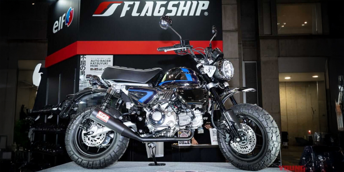 鍍鉻Spencer塗裝超閃亮!Legare推出限量50台的「Z125 Monkey FS 5th Limited Edition」