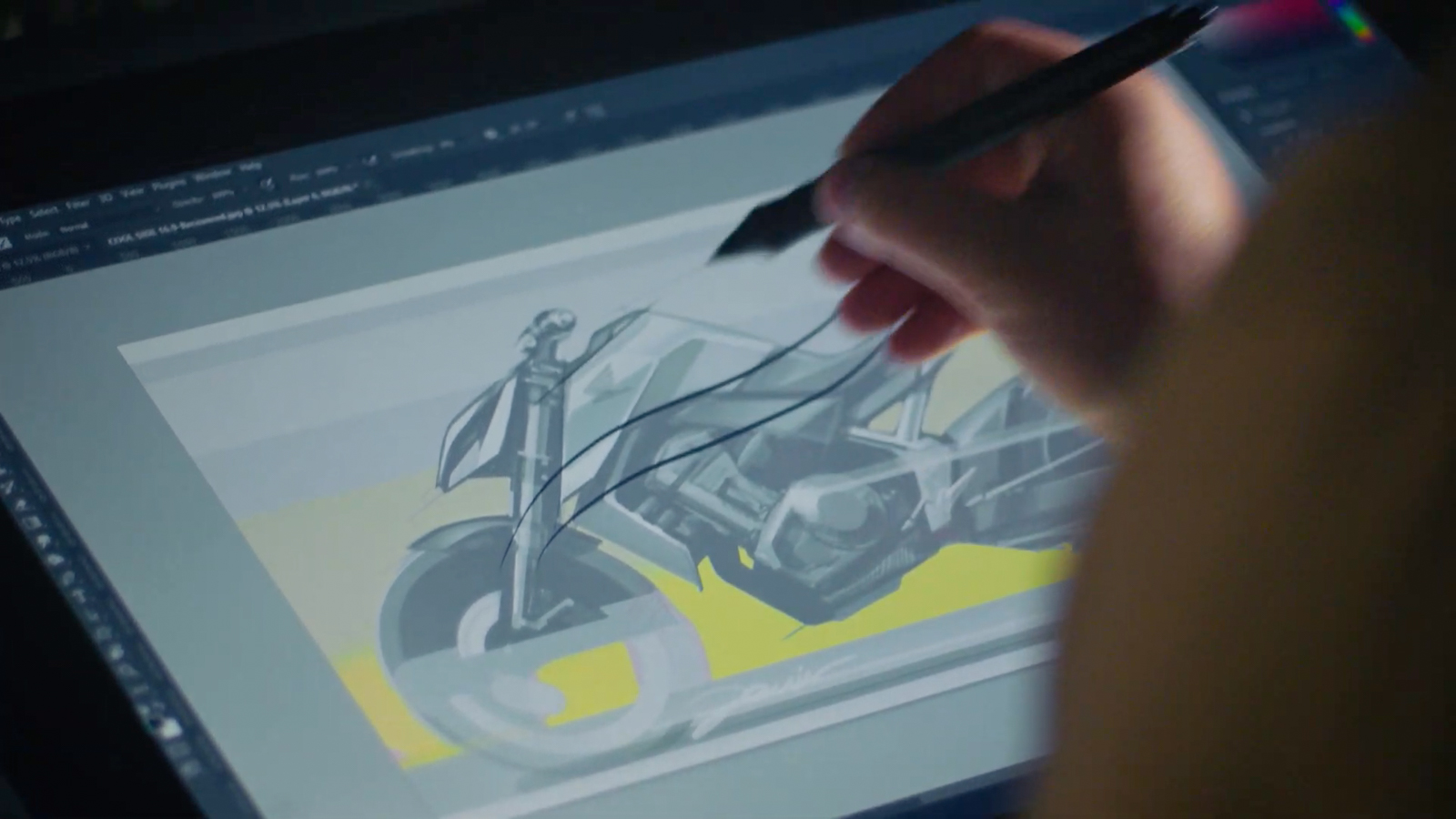 前一支預告片以概念車的外型設計為主軸