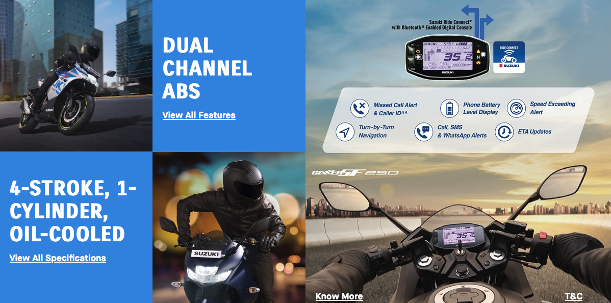 2023年式搭載Suzuki Ride Connect提供更清楚的資訊