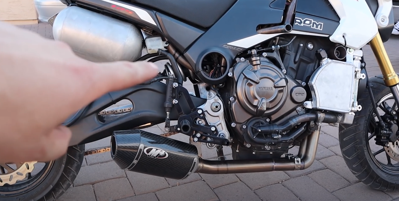 裝上YAMAHA MT-07引擎的MSX125