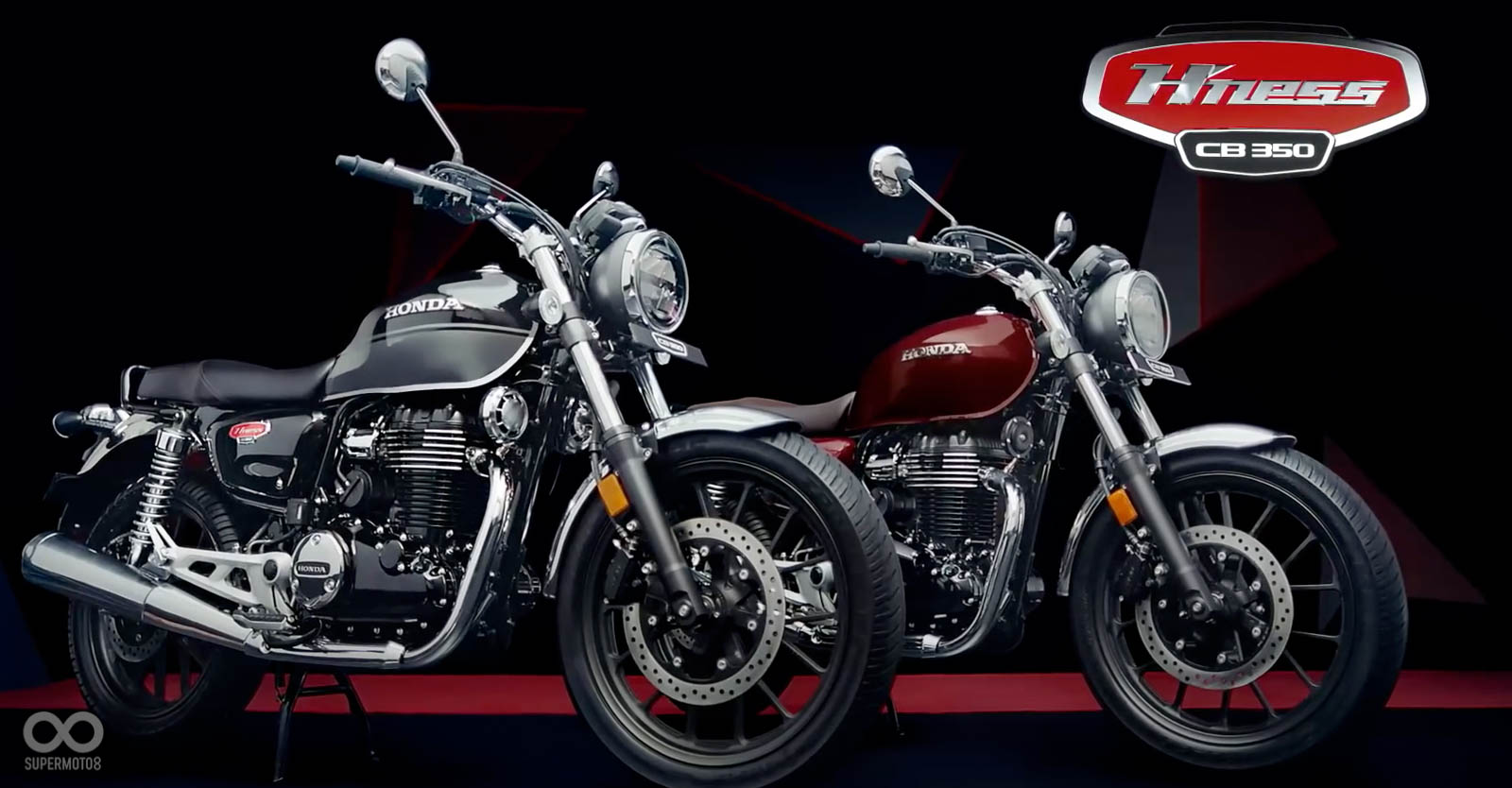 CB350 20.8匹的最大馬力和FZ25 20.5匹的馬力差異極小