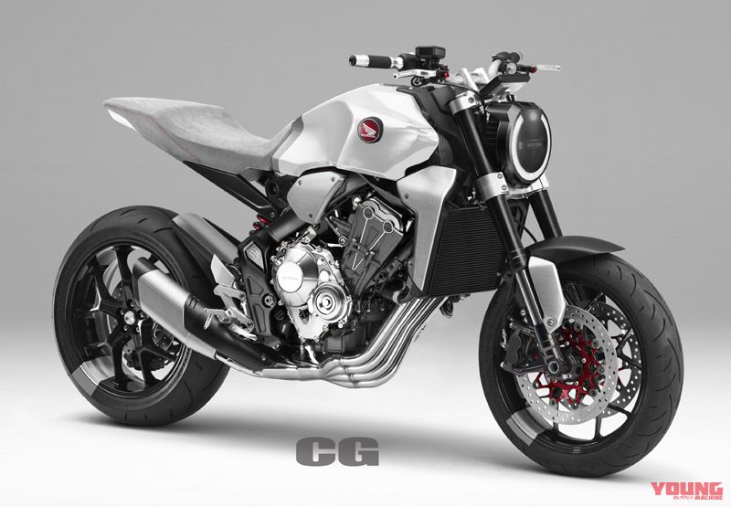 NEO SPORTS CAFE 650 CG概念車式樣,外型相當動感