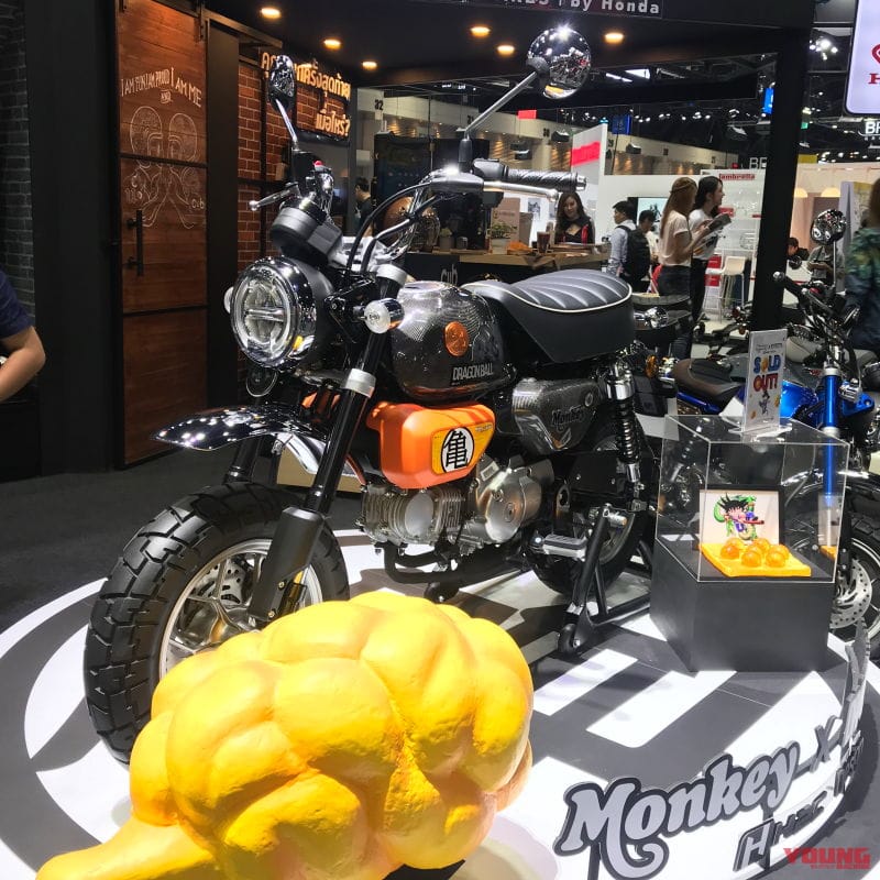 2019年泰國Cub House推出Monkey 125 x Dragon Ball的聯名特仕版