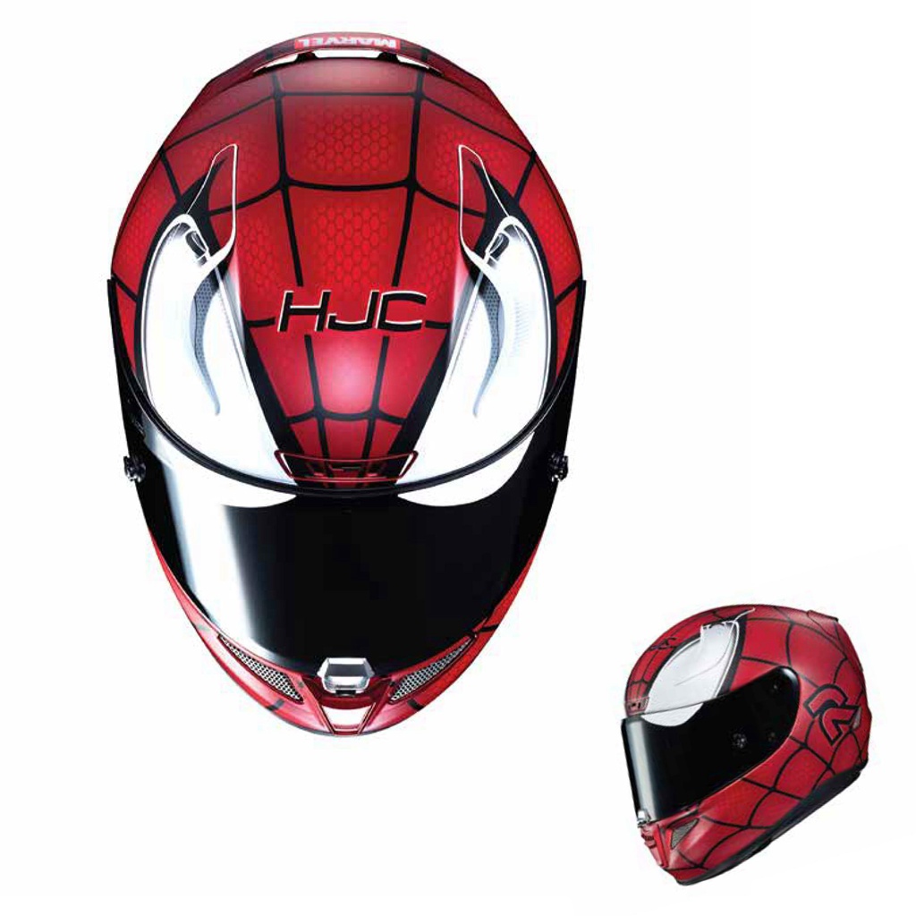 Spiderman彩繪相當精緻連蜘蛛裝的皮革紋理都沒放過,蜘蛛網的透視感讓彩繪更加立體