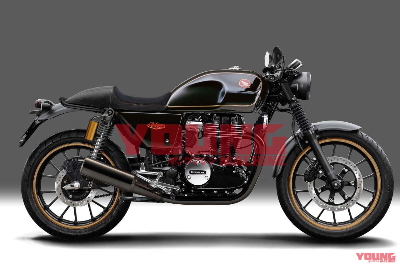 熱血派看到這外觀肯定受不了,但CB350的動力可能撐不起這麼戰鬥的外觀啊